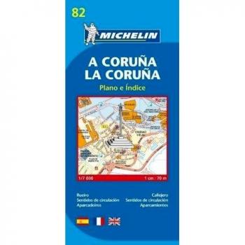 La Coruna City Plan (Planos Michelin, Band 80)