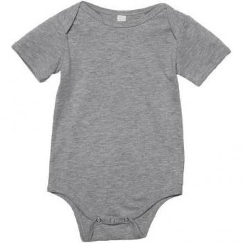 Bella + Canvas Baby Onesie Short Sleeve 12-18 Months Columbia Blue