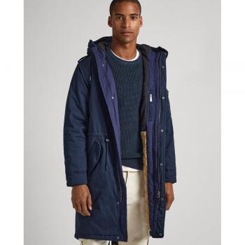 Parka de Hombre Pepe Jeans con Cintura Ajustable y Forro Acolchado