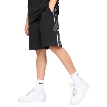 Kings Will Dream Techy Taped Cargo Shorts – Black, Size 10‑11