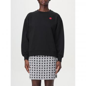 Felpa a Girocollo KENZO con Logo Fiore Taglia XS