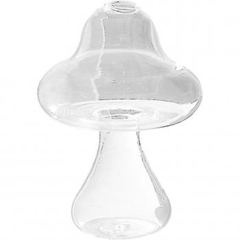 Creative Mushroom Glass Hydroponics Decor