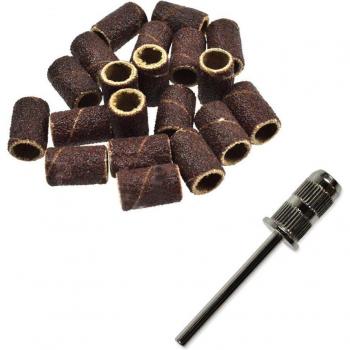 100pcs Flexible Sanding Bands for Nail Drill