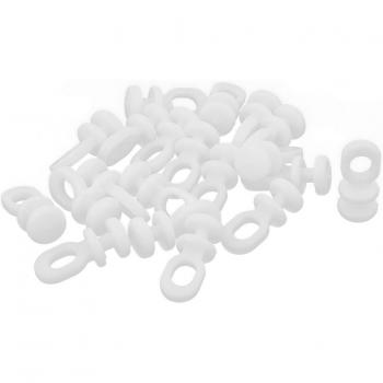 Accessoire fenêtre UXCELL : porte-piste et roues lisses, pack de 20