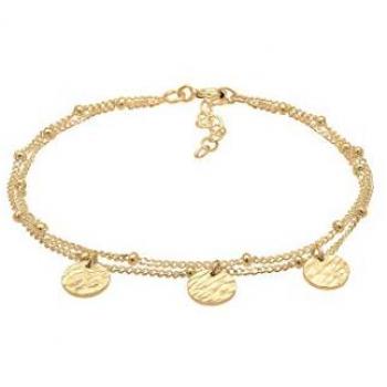 Armband ELLI Basic Layer Kettchen Kugeln Trend Geo 925er Silber