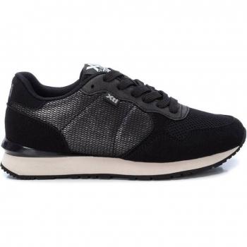 Zapatilla Xti Mujer Textil Negro