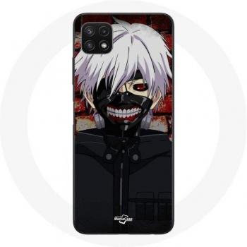 Coque pour Samsung Galaxy A22 5G Masque Japonais Tokyo Ghoul