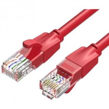 Cabo Ethernet RJ45 Vention IBERH 2m Vermelho