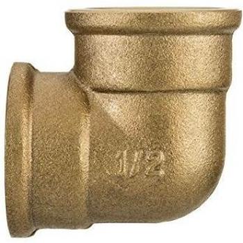 Gomito Femmina 1/2” Ottone – Raccordo a Filetto