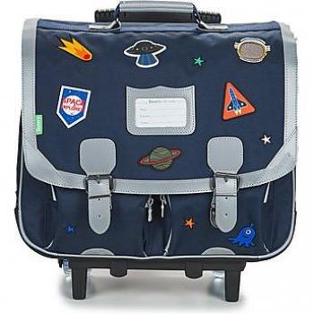 Valigia a ruote 41 cm Tann's Les Fantaisies Elliott Blu Marino 43187