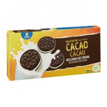 Galletas Rellenas de Cacao Alteza 220g