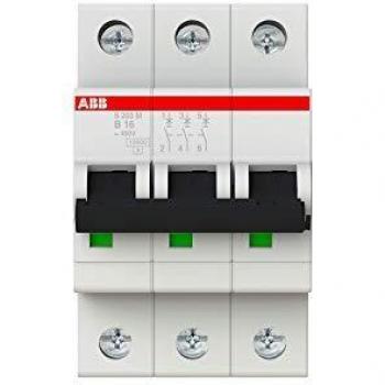 Disjoncteur triphasé ABB Stotz 10KA 16A B S203M-B16