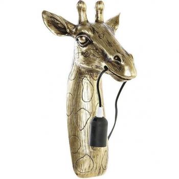 Koloniale Giraffen-Wandleuchte 50 W