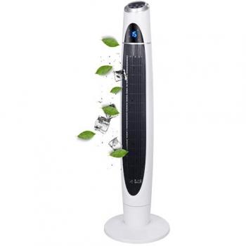 Echos Turmfan 60 W – Öko‑Kühlung mit oszillierendem Ventilator und Remote