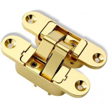 Charnière de porte en bois invisible 3D pliable 180°