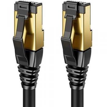 DeleyCON 5m CAT8.1 Patchkabel RJ45 LAN DSL Kabel S/FTP Schirmung