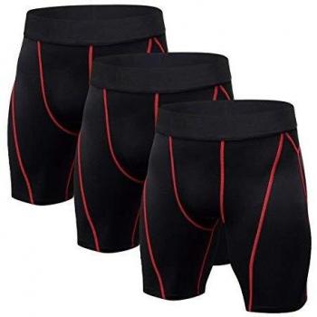 Niksa Men's Gym Running Shorts Sports Wear Base Layer