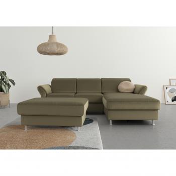 Ecksofa Apulia L-Form mit Kopf