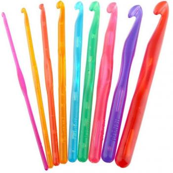 Ganchos de Tejer Manualidades 9 Unidades 3-12mm MJJ88
