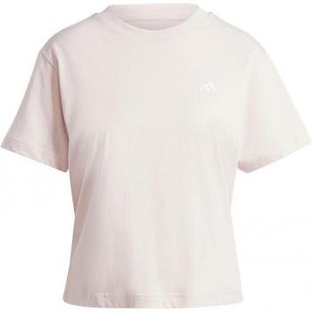 Adidas Girls' Short Sleeve Logo T-Shirt Pink M12/14