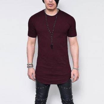 Camiseta Oversize para Hombre Rojo 3XL