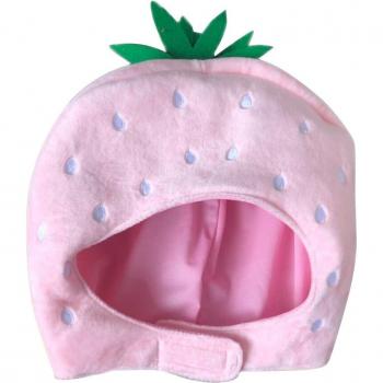Strawberry Costume Plush Hood for Women