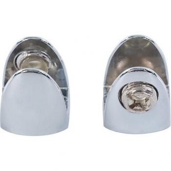4pcs Zinc Alloy Glass Bracket for 5-8mm Half Round Glass Shelf