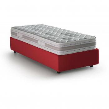 Cama Contenedor Italiana 90x190 Rojo