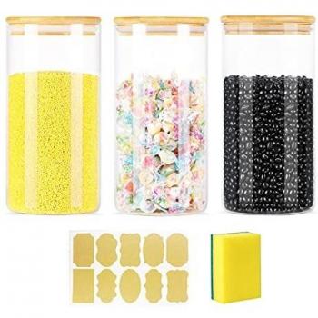 EcoBamboo Clear Food Canisters – 1.3L