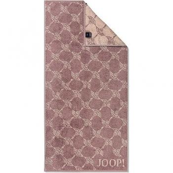 Serviette de douche unisexe JOOP! Classic Cornflower en rose pâle, 80×150 cm