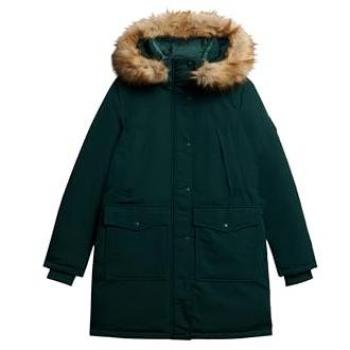 Veste d’hiver Superdry Everest – Fausse fourrure verte, Femmes
