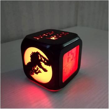 Reloj de Cabecera Dinosaurio 3D