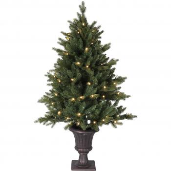 Star Trading Künstlicher Weihnachtsbaum Byske – 120 cm, warmweiß LED