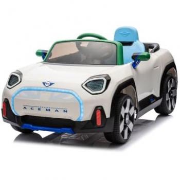 Auto Elettrica 12V Mini Aceman Bianco con Telecomando