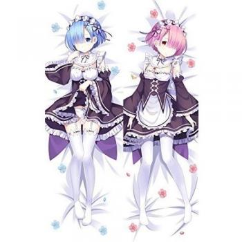 Cubierta de Almohada Isekai: Rem, Ram y Beatrice