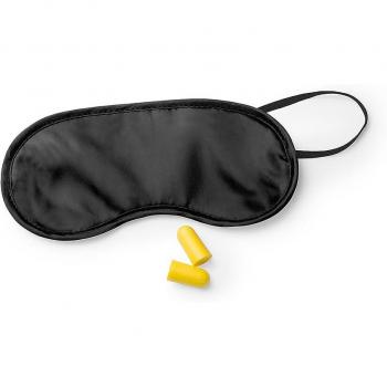 Set Viaje con accesorios DAM: máscara de ojos y tapones para oídos