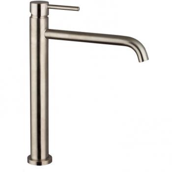 Grifo de Caño Alto SIRIO para Lavabo en Níquel