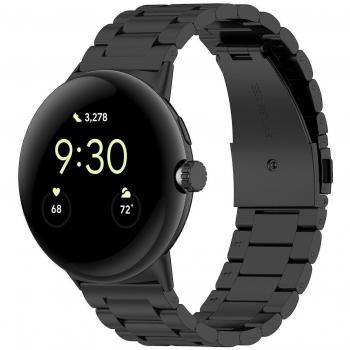 Bracelet premium INF – Acier inoxydable – Noir – Pixel Watch 3