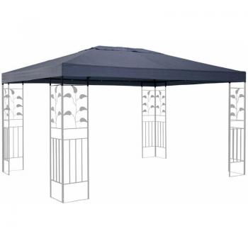 Quick‑Star Pavillondach Sostituzione per Gazebo Leaves 3x4 m – Grigio