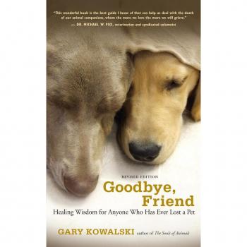 Goodbye, Friend : Healing Wisdom for Anyone Who Has Ever Lost a Pet, by Gary Kowalski