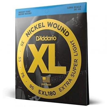 D'Addario EXL180 35-95 Nickel Wound Super Light