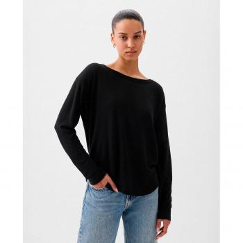 Camiseta GAP de Lino Negra