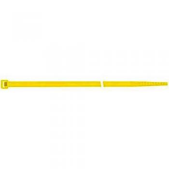 Fascetta di cavi nylon gialla 280 mm, 4,5 mm – 100 pezzi
