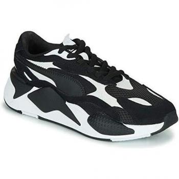 PUMA RS‑X3 Women's Sneaker Schwarz-Weiß, UK 6, Low Profile