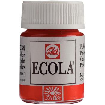 Ecola 16 ml Scharlaken Plakkaatverf – Kleur 334