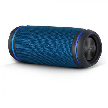 Sencor SSS 6400N blue – Enceinte Bluetooth bleue à piles (7h)
