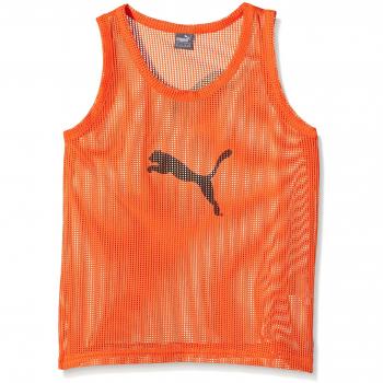 PUMA Kinder Trainingsleibchen, Fluro Orange, 140