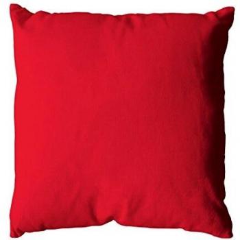 Coussin Contemporain Rouge 40 x 40 cm Déhoussable Coton