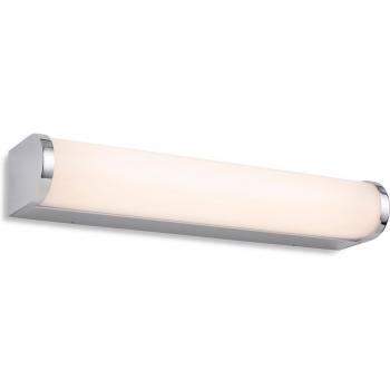 Firstlight Bravo Modern Style LED 30cm Light Bar 8W Warm White in Chrome and Opal