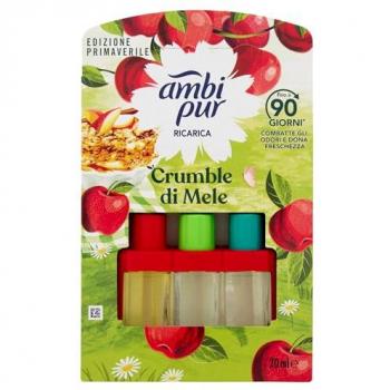 Ricarica olio essenziale Ambipur Mela e Cannella ambiente